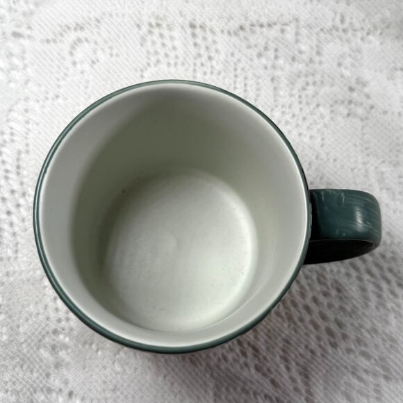 LENOX “Winter Greetings” Cardinal Mug - Set of 2, Red Ribbons, Cardinals On Hol - Picture 5 of 6